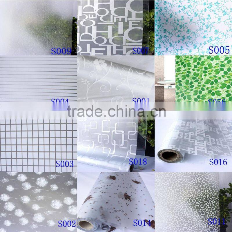 use for office design PVC glass film for windows