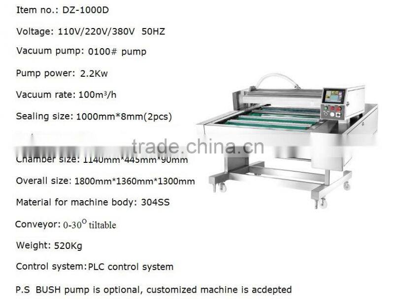 Continuous Vacuum Packing Machine