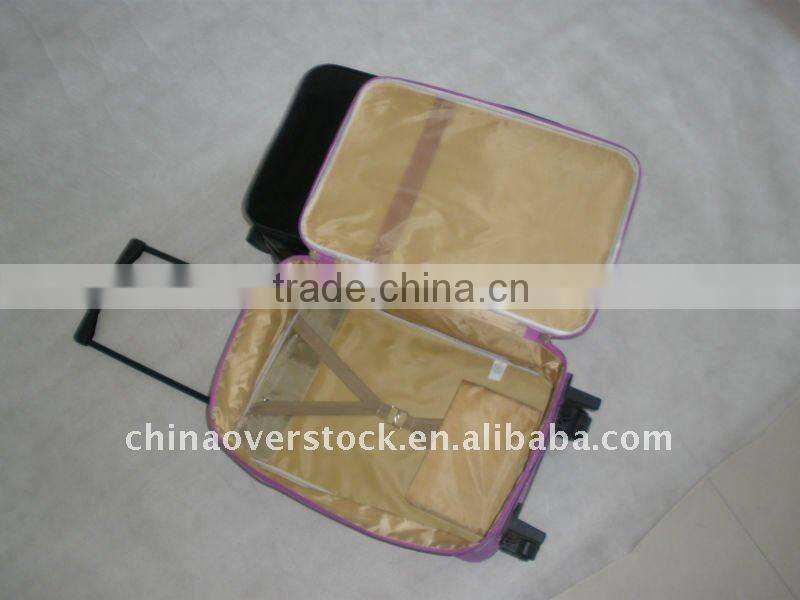 Promotional Foldable PU Trolley Bag 18" Foldable Trolley Luggage for PROMOTION Kids Trolley Bag