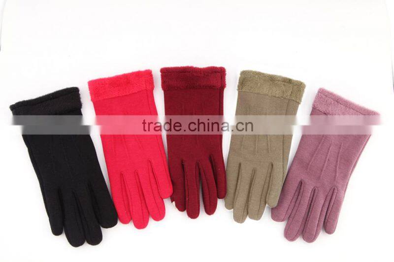 Winter warm lady IPAD IPHONE touch screen gloves