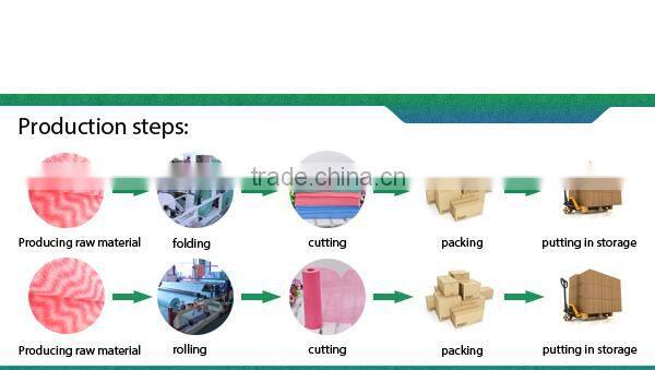 Nonwoven jumbo roll 33*50cm RED BLUE GREEN