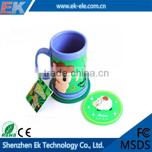 New design fashion low price heat resistant non slip heat cup mat