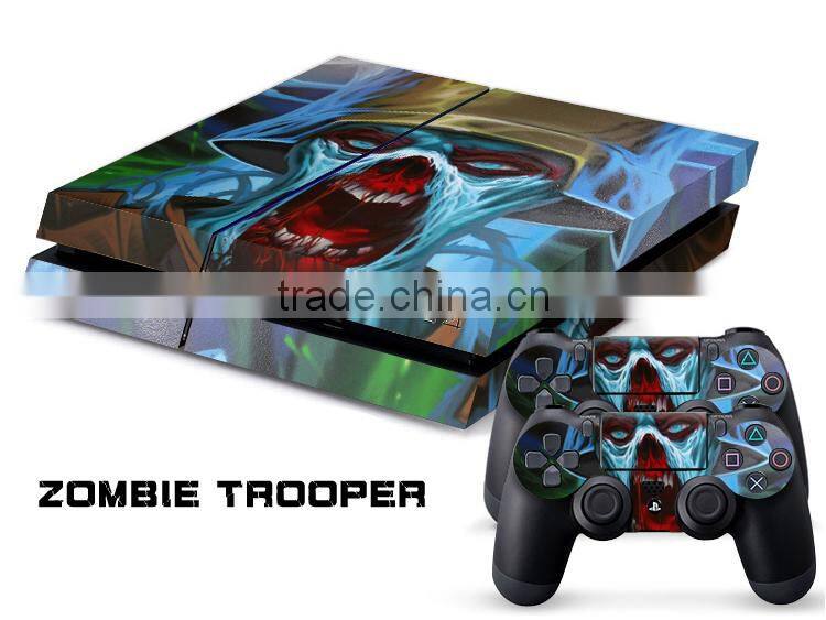 wholesale price brand new for sony playstation 4 console and controller cover for ps4 skin sticker game accessories