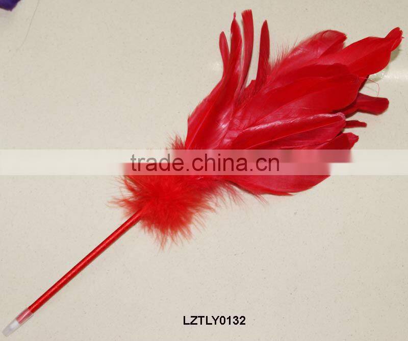 Promotional gifts Goose feather ink pens LZTLY0136