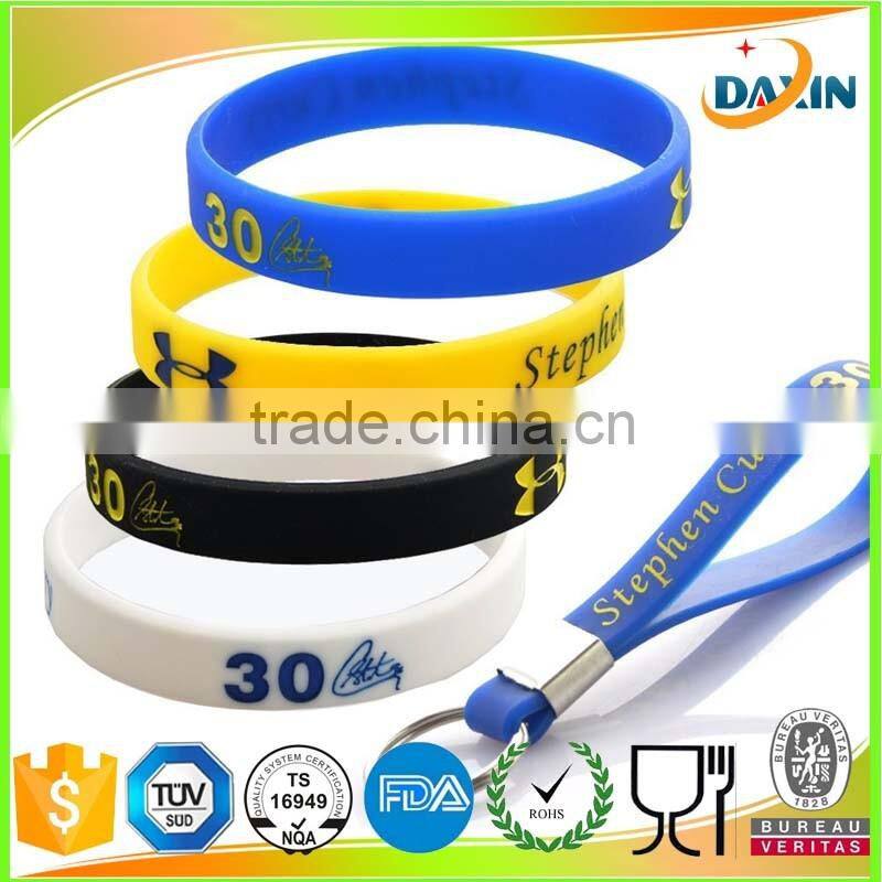 Hot Sale Wholesale Custom Printed silicone bracelets