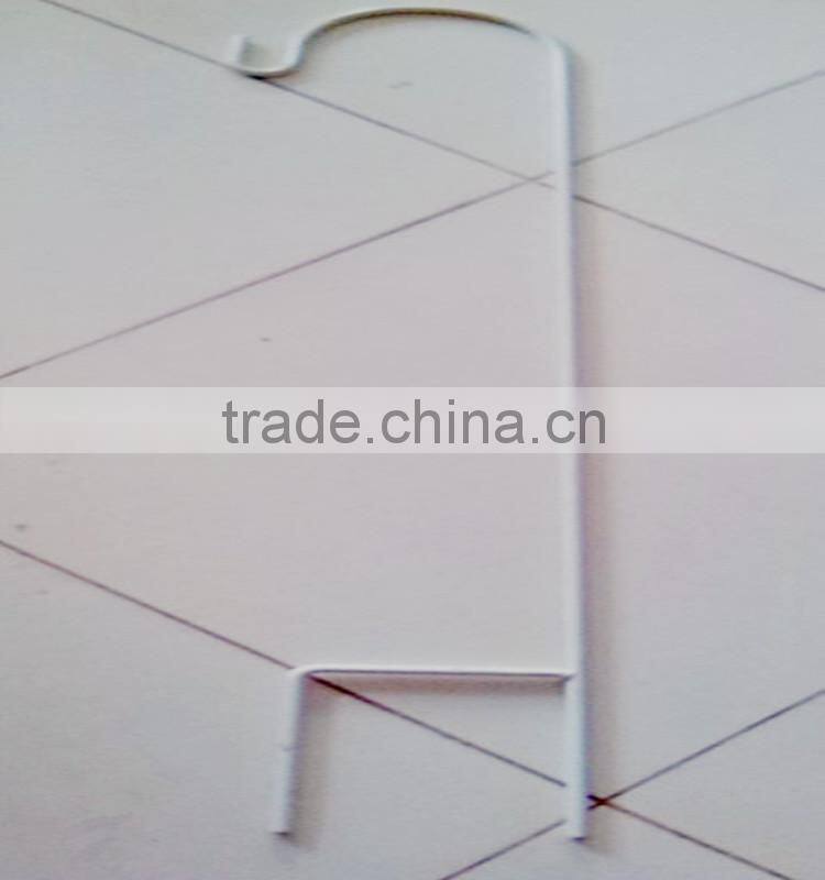 beautiful powder coated low price metal shepherd hooks