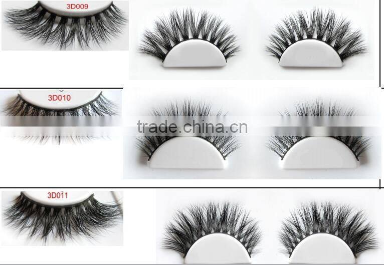Cruelty free wispy 3D Mink Lashes wholesale price with private label