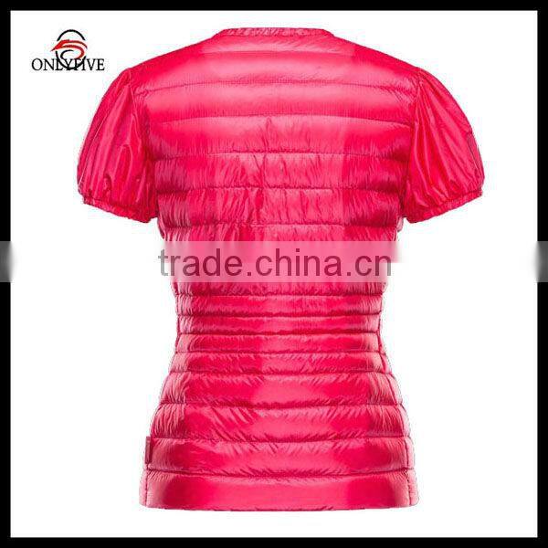 customise cotton quilted winter jackets woman 2015