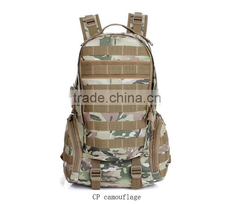 600D waterproof camouflage camping hiking military backpack
