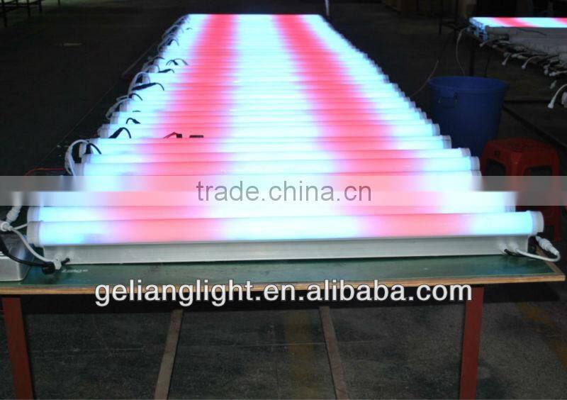 DMX 512 Signal Led Tube,color changing tube