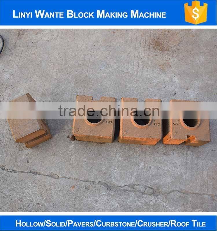 WT2-10 Fully automatic Brazil tijolos eco maquinas brick machine