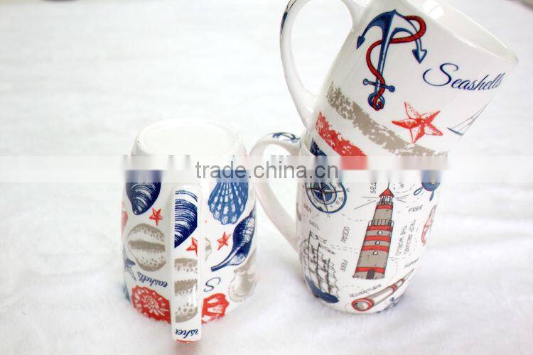 Eco-Friendly feature Sublimation mug Liling Saida new bone china mug