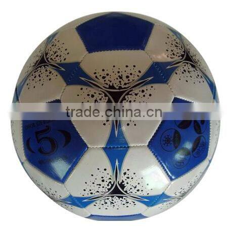 Best machine stitched promo size 5 customized logo printing soccer ball