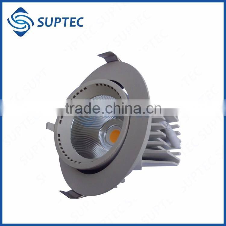 Dimmable COB Gimbal LED Downlight 15W 30W 40W