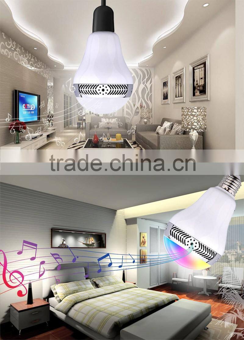LED Melody Wireless Speaker Bulb with APP Control