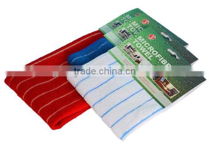 Microfiber strip towels