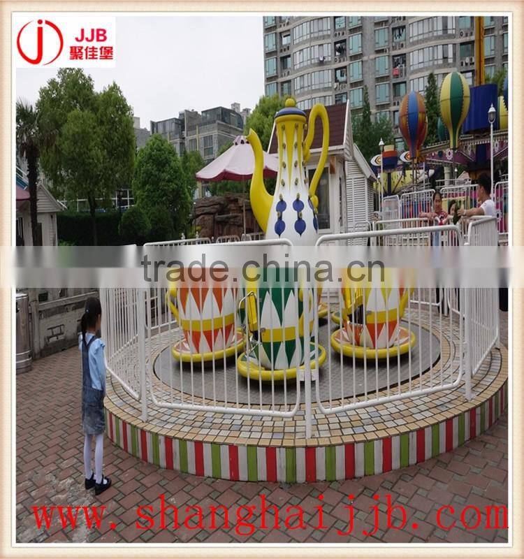 Coffee Cup Rotating Amusement Rides with Good Quality
