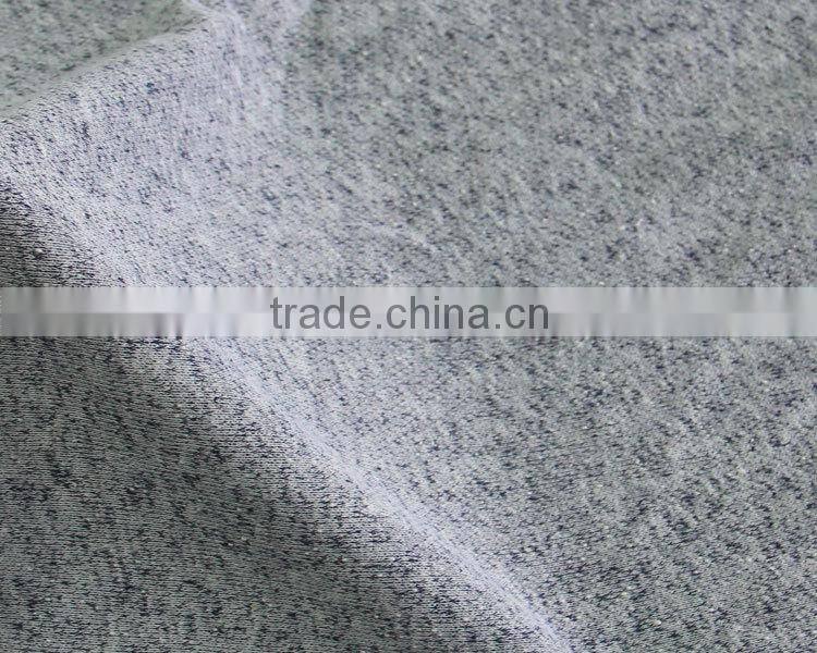 sport wear polyester cotton french terry fabric