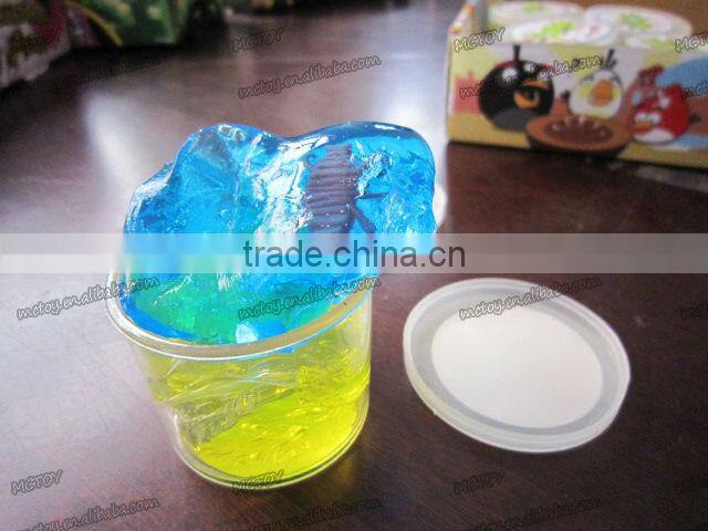 LOW PRICE novelty magic crystal putty slime crystal gift crystal toy barrel slime magic putty toys green slime