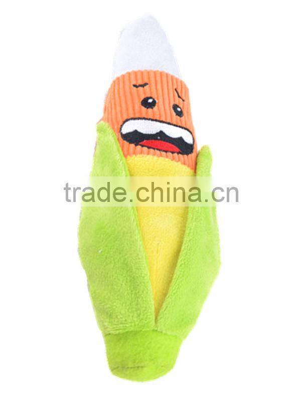 New Corduroy Dog Products Squeaky Pig Toy