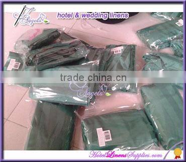 hunter green stripe dining chair covers with side pleats and two wings for dining chairs