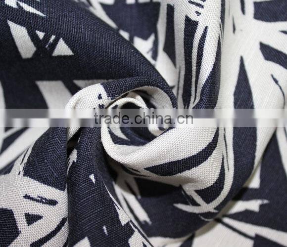 35443 Linen Viscose 30/2*9 54*43 53/54" Printed Fabric