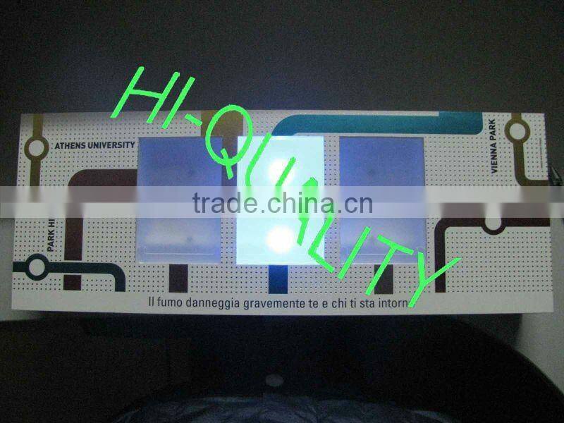 Super Acrylic Backlit Pos Display / Store Cigarette displays