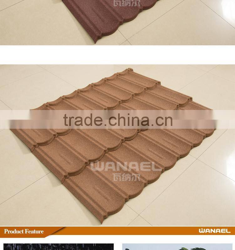 50-years-warranty Bond/Nopad portuguese roof tile