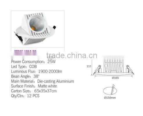 Wholesale price led light spot 14 watt cob led spot light high quality gimbal head led adjustable spot light
