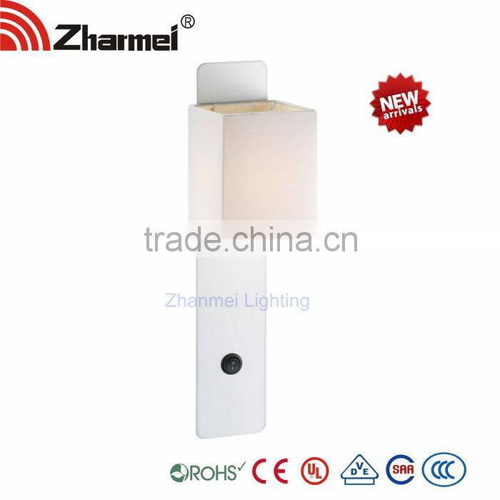 Two switch and USB charger Modern Wall Lamp,bedside lamp