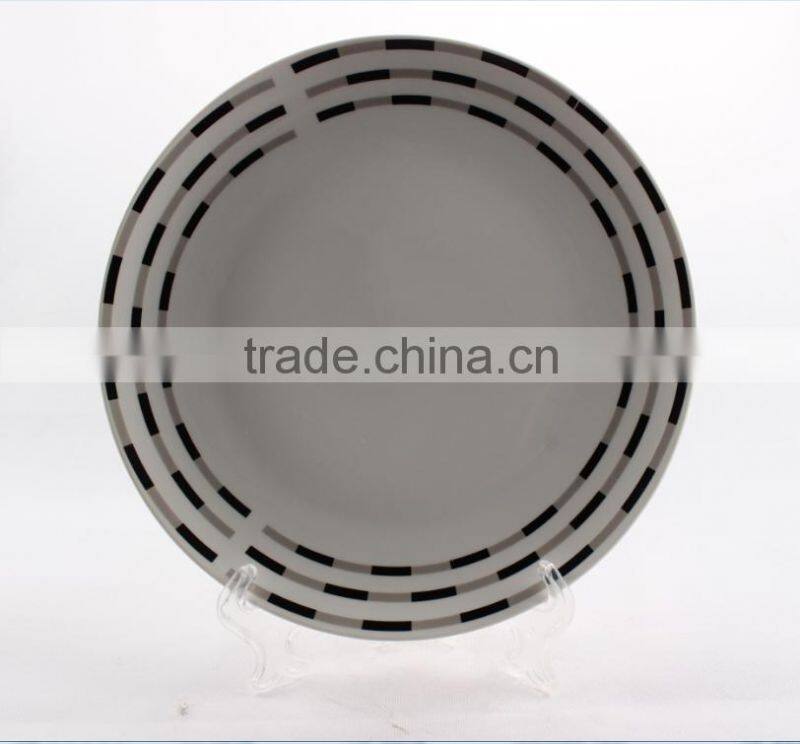 Ceramic stoneware porcelain dinnerware plate