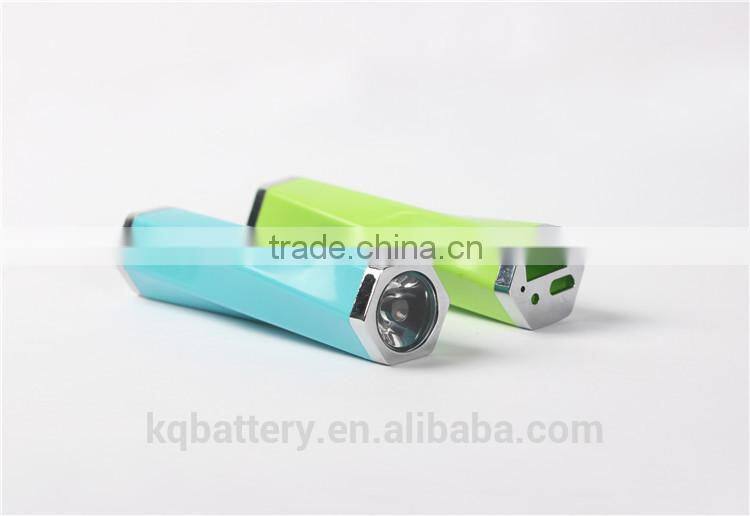 power bank murah with strong LED LIGHT 2600mah