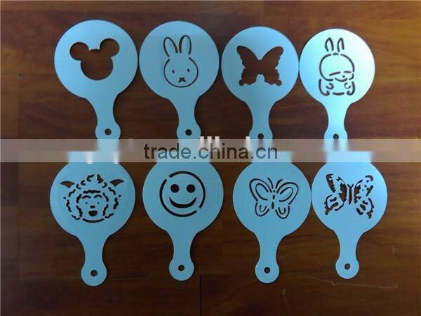 Set 8-piece Birthday/Wedding Cake Stencils YB-M-22