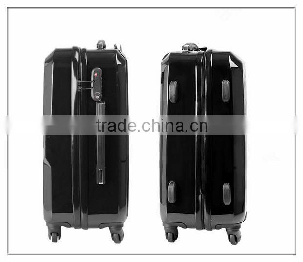 carry on fashion abs pc trolley luggage