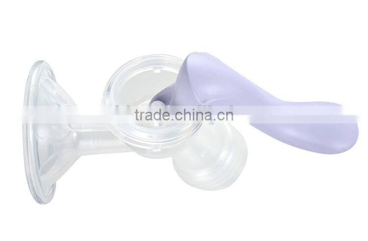 competitive price electric suck breast milk pump with feeding bottle