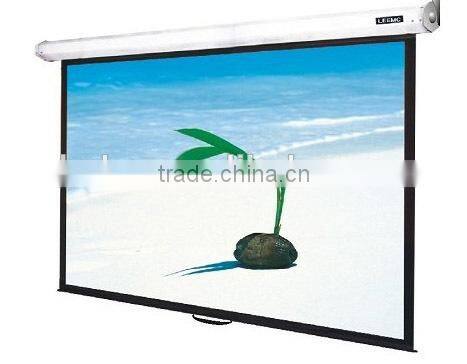 60" Manuel projector screen/ Pull down projection screen