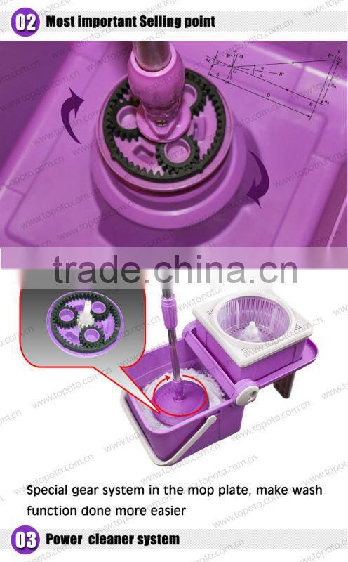 New Arrival PRO 360 Rotating Spin Magic Mop go spin mop