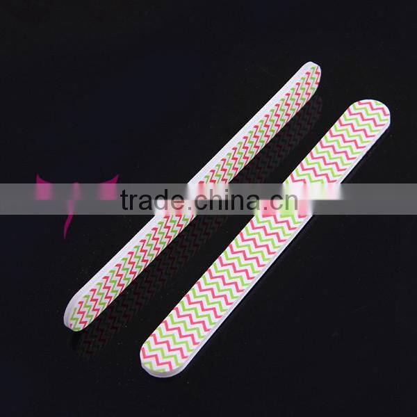 Hot cute Fashion Zebra Finger Nail File,straight round nail file