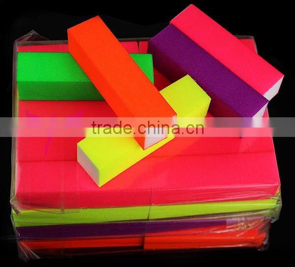 2015 new nail block,Nail Art Manicure 4 Way Shiner Sanding File Nail Buffer Block