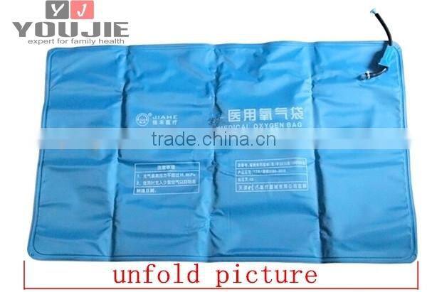 PVC material Medical Non-Poisonous inflatable Oxygen Bag breathing bag