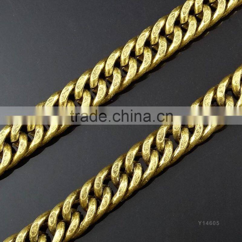 Decorative Metal Chain (for jewelry design, for bags, shoes, or for garment)