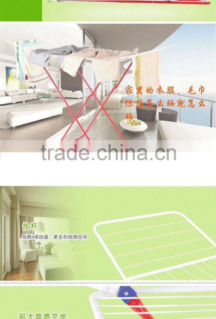 hot sale aluminum foldway folding laundry rack clothes drying rack