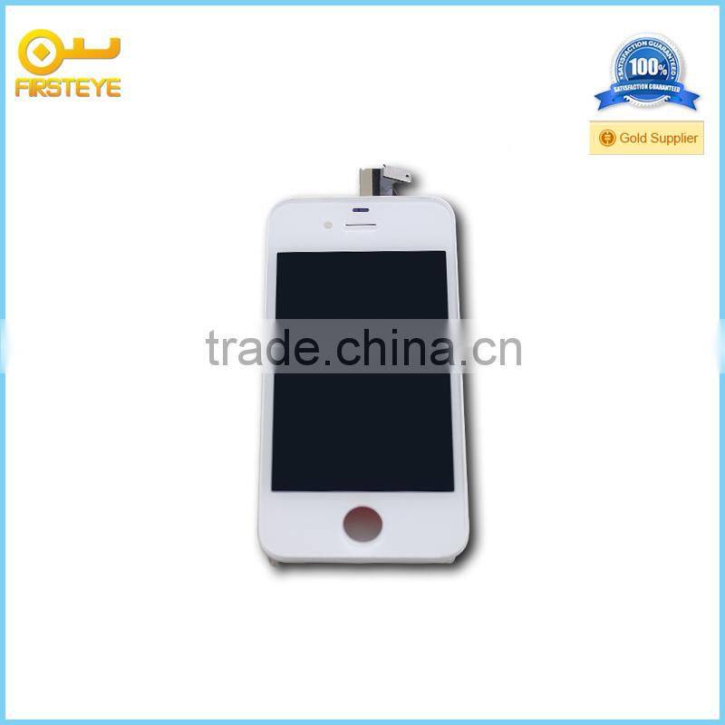 Hot selling and original spare parts mobile phone lcd display touch screen digitizer for iphone 4