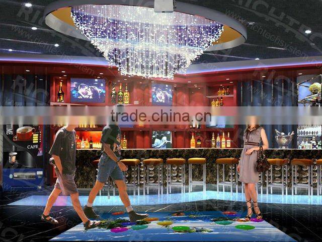 RichTech interactive outdoor floor with led system for display and event