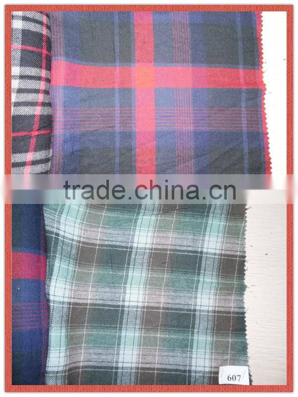 100% cotton flannel fabric stocklot wholesale