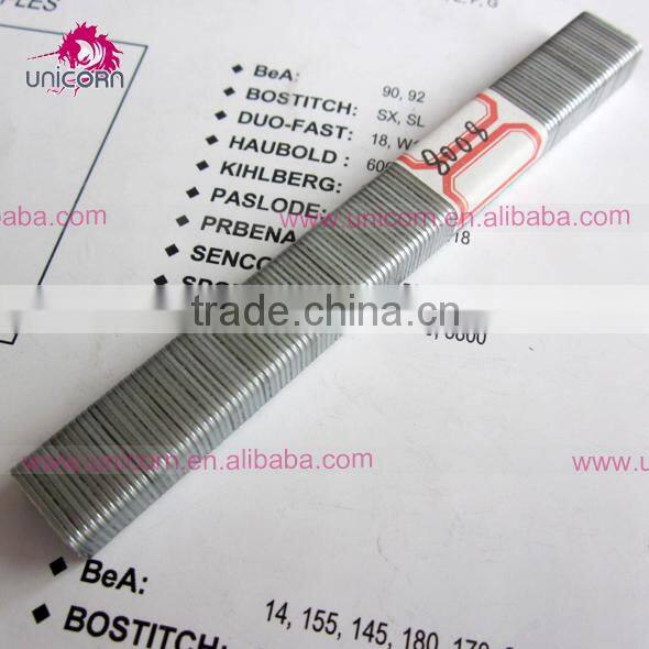 8006 to 8016 Q235& ss304 stainless meterial staples