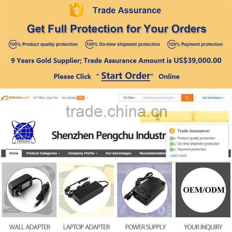 29v 2a power supply 58W 100V -240V input