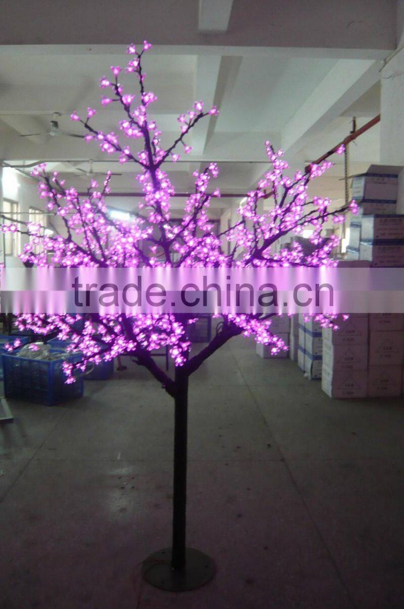 Plastic Japanese Led Cherry Blossom Tree Outdoor Lighted Cherry Blossom Trees Light