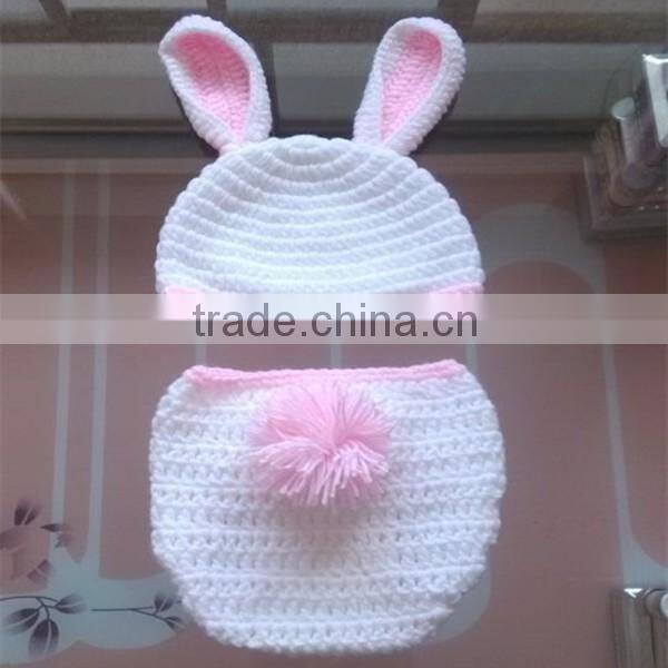 popular design Crochet Bunny Ears Photo Prop