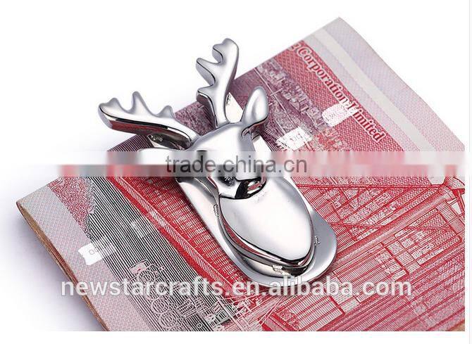Top quality stainless steel money clip/stainless steel bar money clip